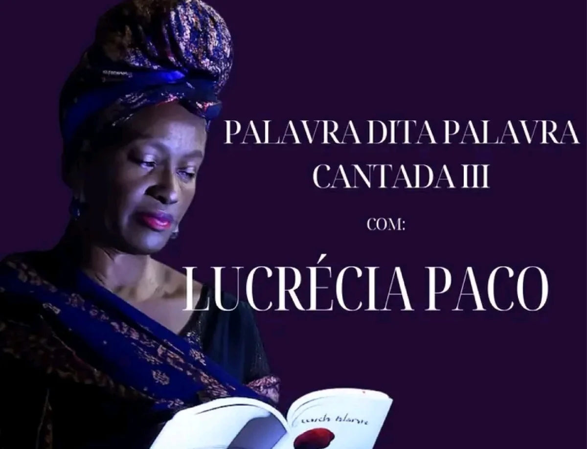 Lucrécia Paco apresenta a 3.ª edição de “Palavra Dita, Palavra Cantada” no CCMA featured image