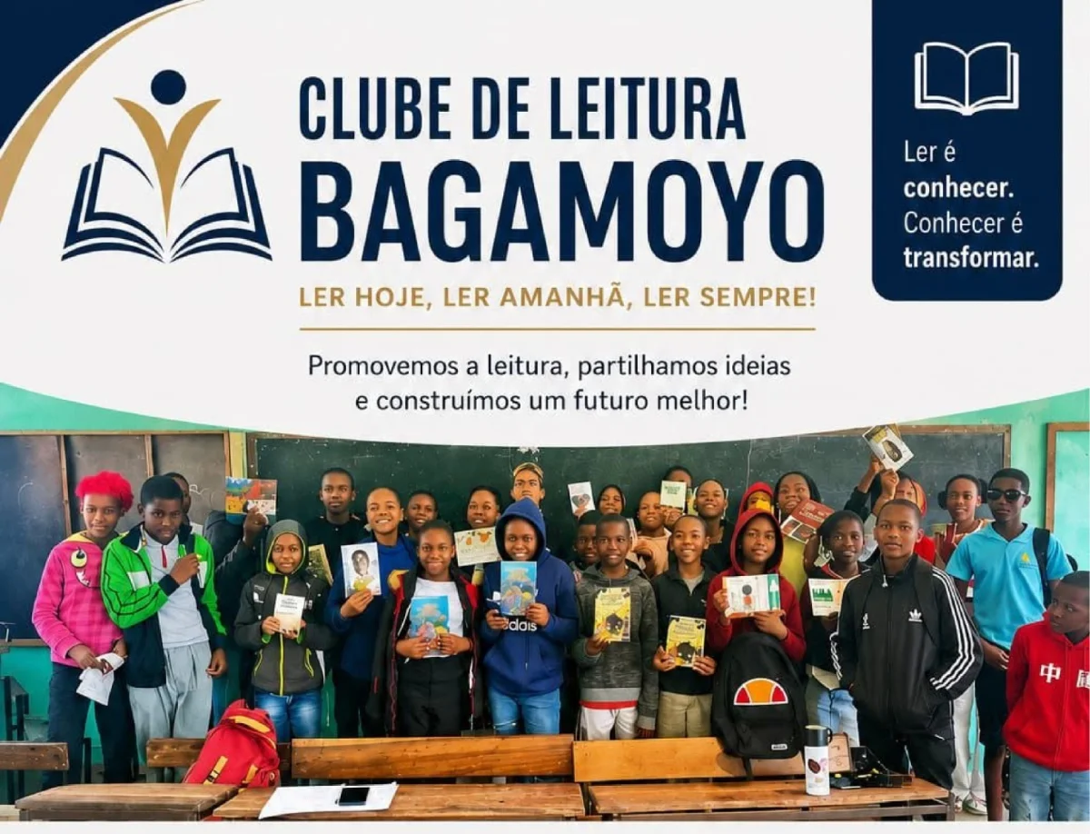 Clube de Leitura de Bagamoyo recebe Ernesto Moamba para falar sobre literatura infantojuvenil