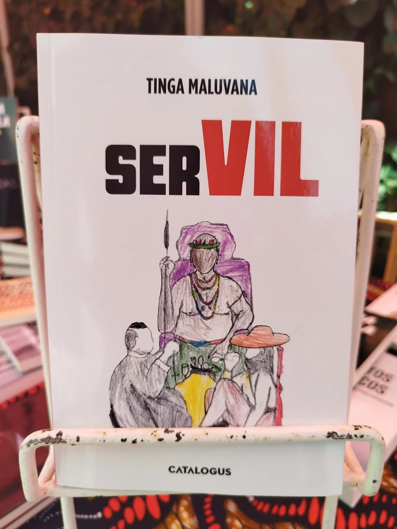“SerVil”  o novo romance de Tinga Maluvana será lançado a 5 de Dezembro