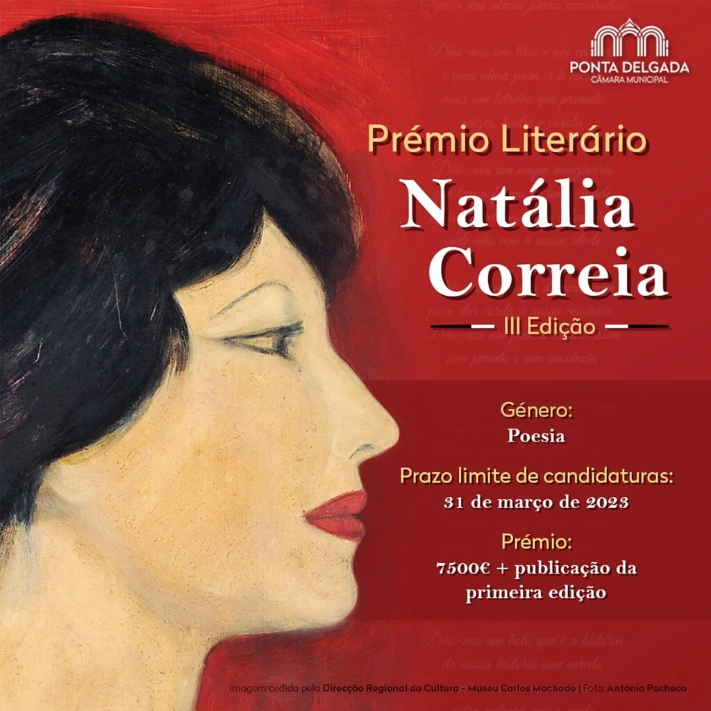 Abertas as candidaturas à terceira edição do Prémio Literário Natália Correia