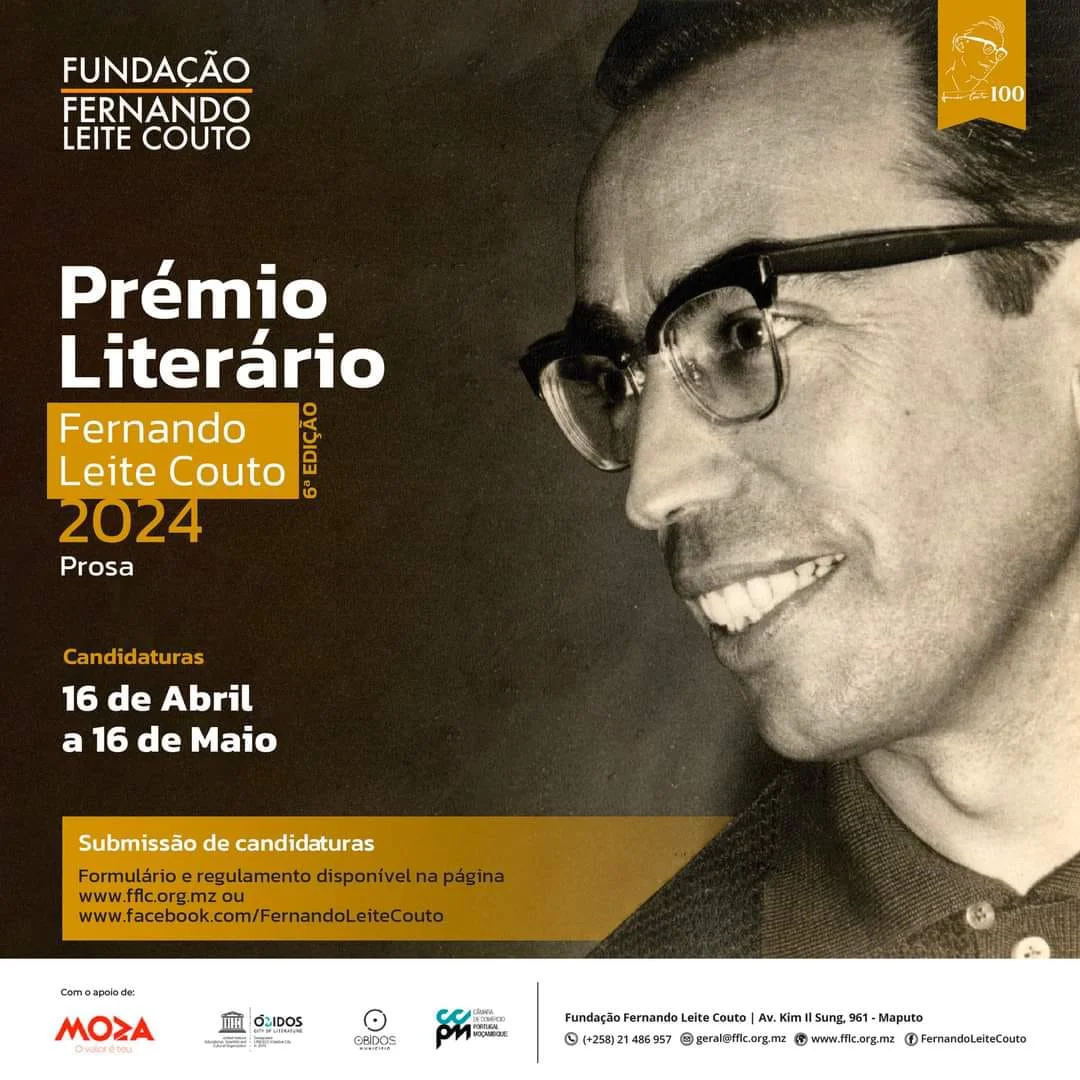Submissões de textos para o Prémio Literário Fernando Leite Couto até 16 de Maio