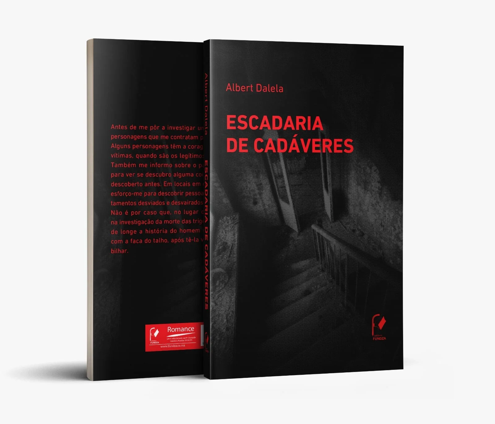 Fundza lança o livro “Escadaria de cadáveres”, de Albert Dalela, em Maputo