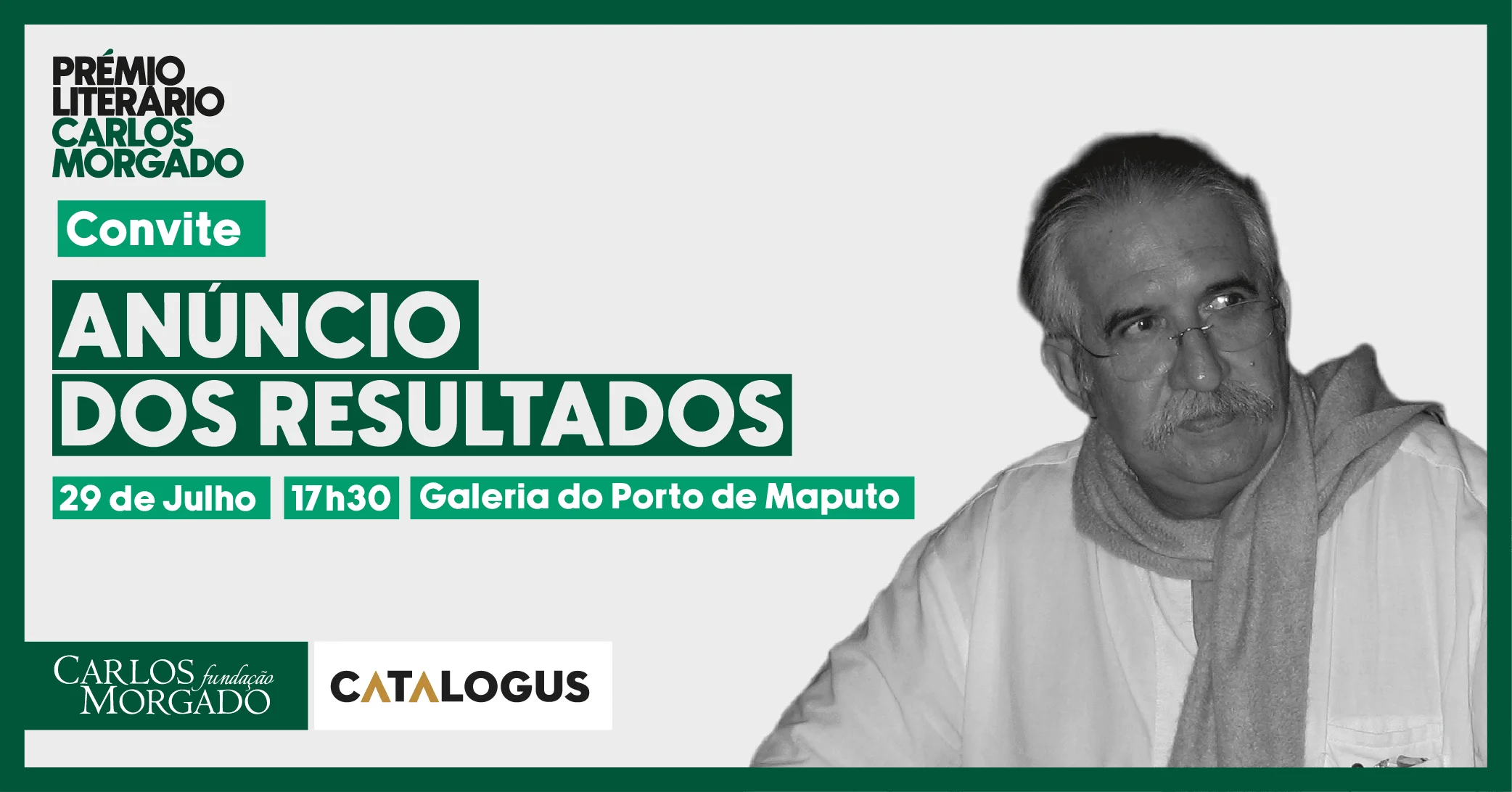 Prémio Literário Carlos Morgado- anúncio de finalistas da 3.ª edição