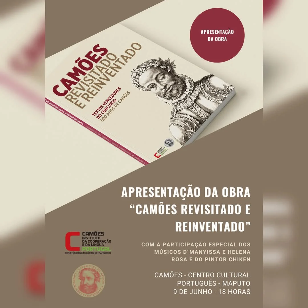 Maputo celebra os 500 anos de Camões com literatura, música e pintura no Galeria do Camões