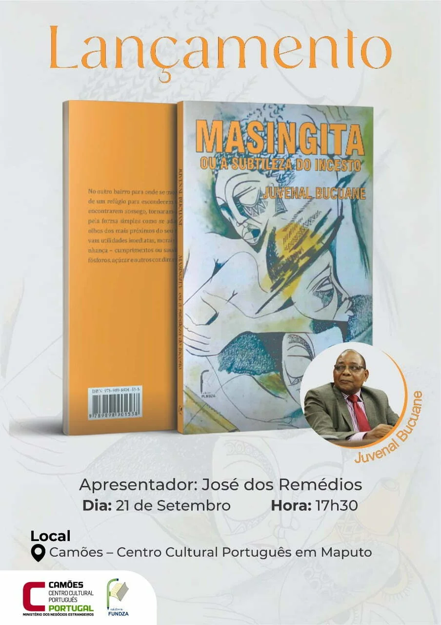 Masingita” de Juvenal Bucuane é lançada esta quarta-feira no Camões”