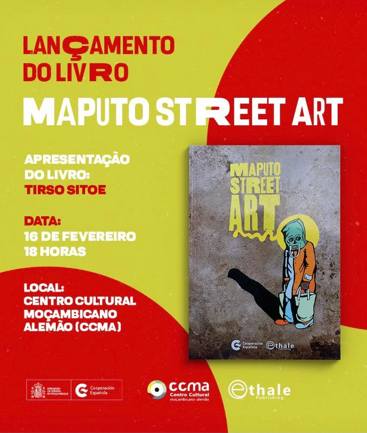 Movimento Maputo Street Art apresenta livro ”Maputo Street Art” esta Quinta-Feira em Maputo