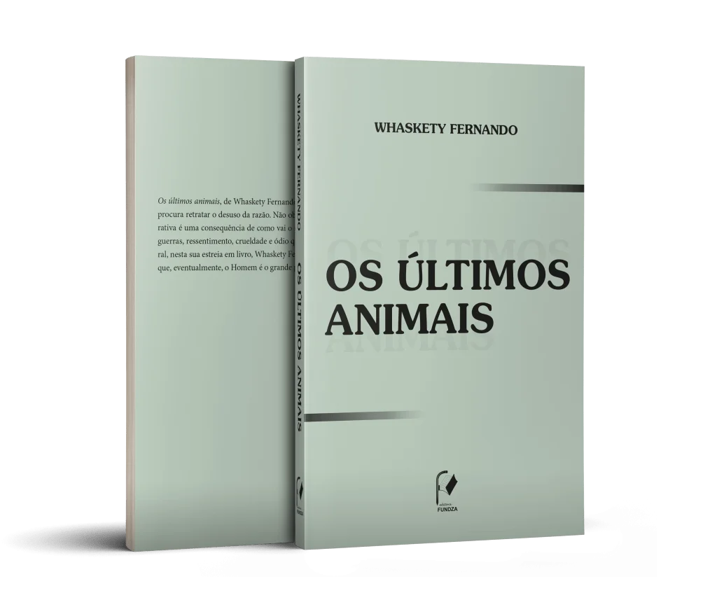 Whaskety Fernando critica o comportamento humano em seu livro de estreia intitulado “Os últimos  animais”